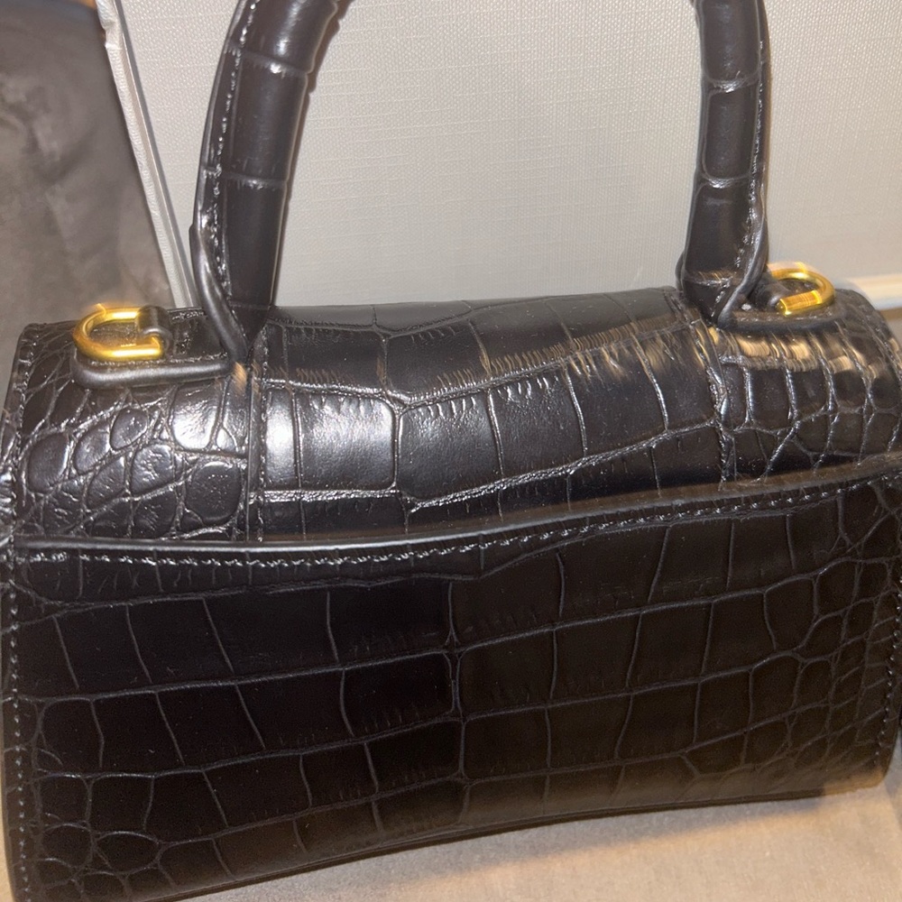 Hourglass Balenciaga Black Bag - Picture 14 of 16